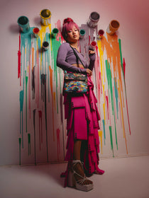 Sac - SLICED AND DICED CAMO MESSENGER - SPRAYGROUND-Magna-Carta