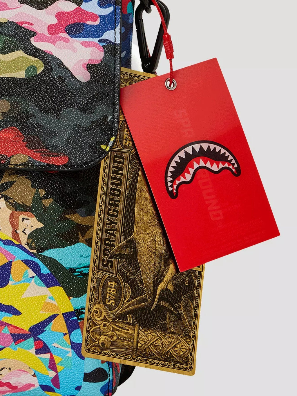 Sac - SLICED AND DICED CAMO MESSENGER - SPRAYGROUND-Magna-Carta