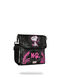 Sac - SNOOPY PINK STENCIL MESSENGER SLING - SPRAYGROUND-Magna-Carta