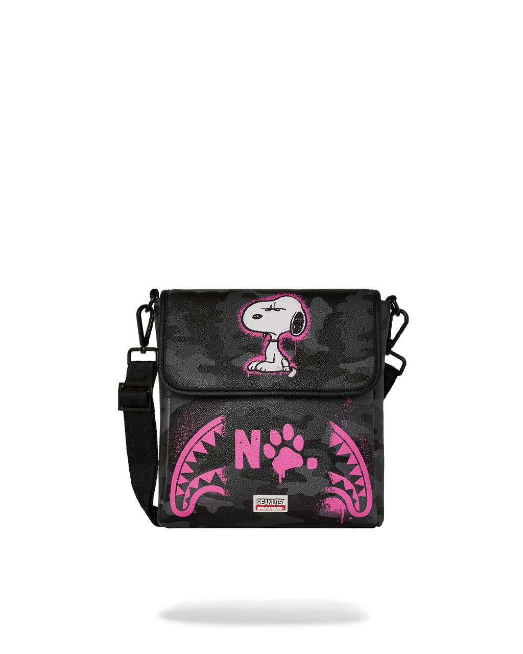 Sac - SNOOPY PINK STENCIL MESSENGER SLING - SPRAYGROUND-Magna-Carta