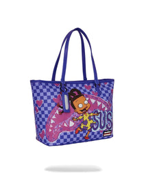 Sac - SUSIE CRAYON SHARK MESSENGER TOTE - SPRAYGROUND-Magna-Carta