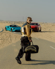Sac - THAT GOLD DRAP DUFFLE - SPRAYGROUND-Magna-Carta