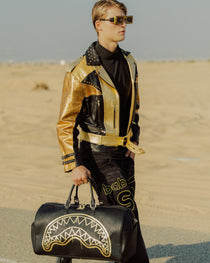 Sac - THAT GOLD DRAP DUFFLE - SPRAYGROUND-Magna-Carta