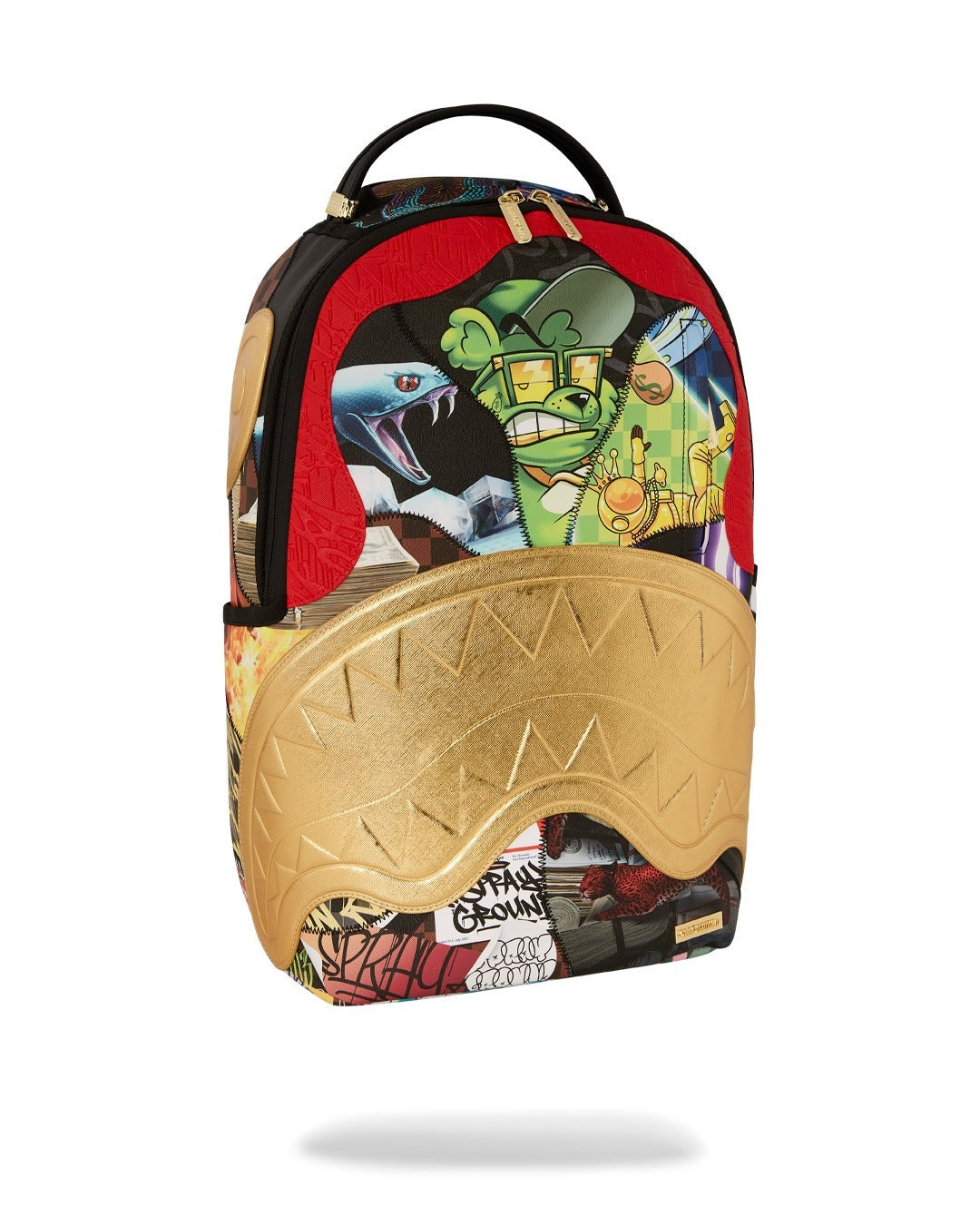 Sac à dos - 15 YEARS GOLD AND SPLICED DLXV BACKPACK - SPRAYGROUND Secondary image