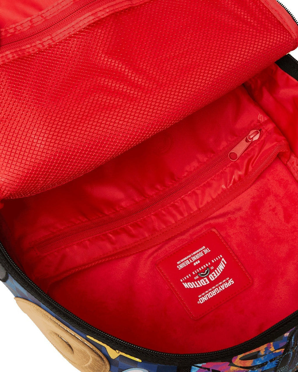Sac à dos - 15 YEARS GOLD AND SPLICED DLXV BACKPACK - SPRAYGROUND-Magna-Carta