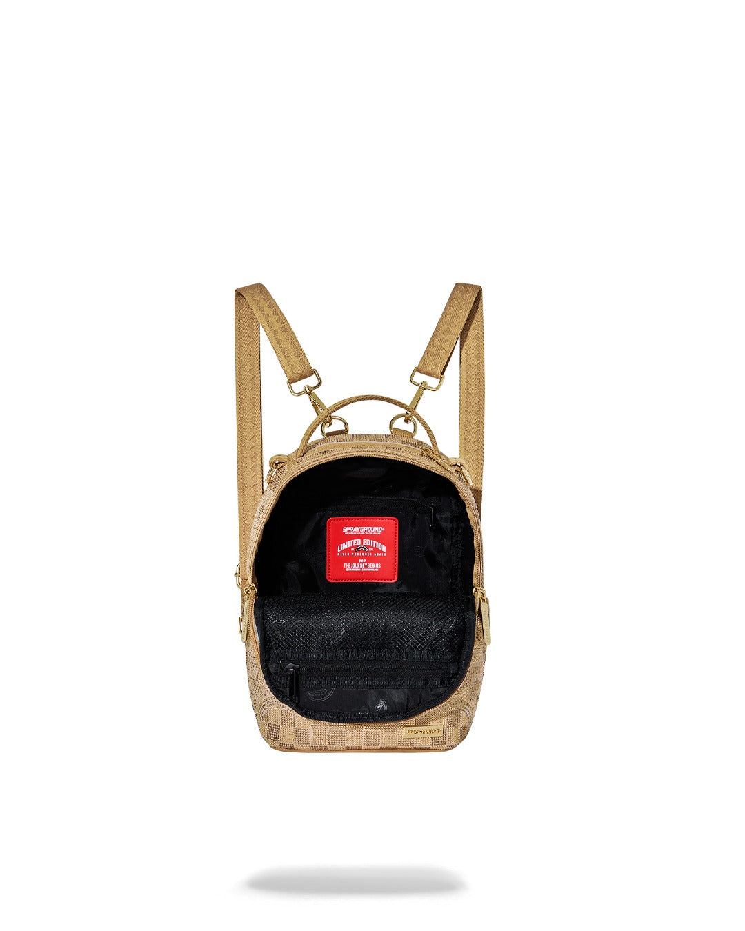 Sac à dos - 2 TONE GOLD TRINITY MINI BACKPACK - SPRAYGROUND-Magna-Carta