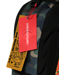 Sac à dos - 90'S NICK CAMO WITH GRAFFITI BACKPACK - SPRAYGROUND-Magna-Carta