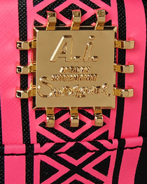 Sac à dos - AI LION NEON PINK BACKPACK - SPRAYGROUND-Magna-Carta