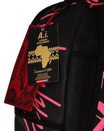 Sac à dos - AI LION NEON PINK BACKPACK - SPRAYGROUND-Magna-Carta