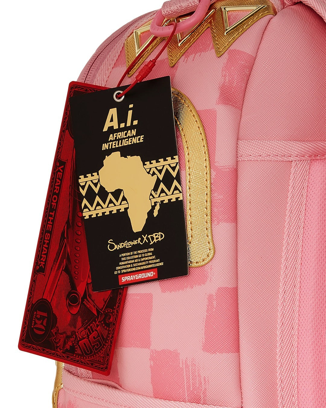 Sac à dos - AI PINK SMUDGE DLXSF BACKPACK - SPRAYGROUND-Magna-Carta
