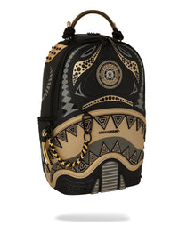Sac à dos - AI WONDERLAND GOLD AND BLACK BACKPACK - SPRAYGROUND-Magna-Carta