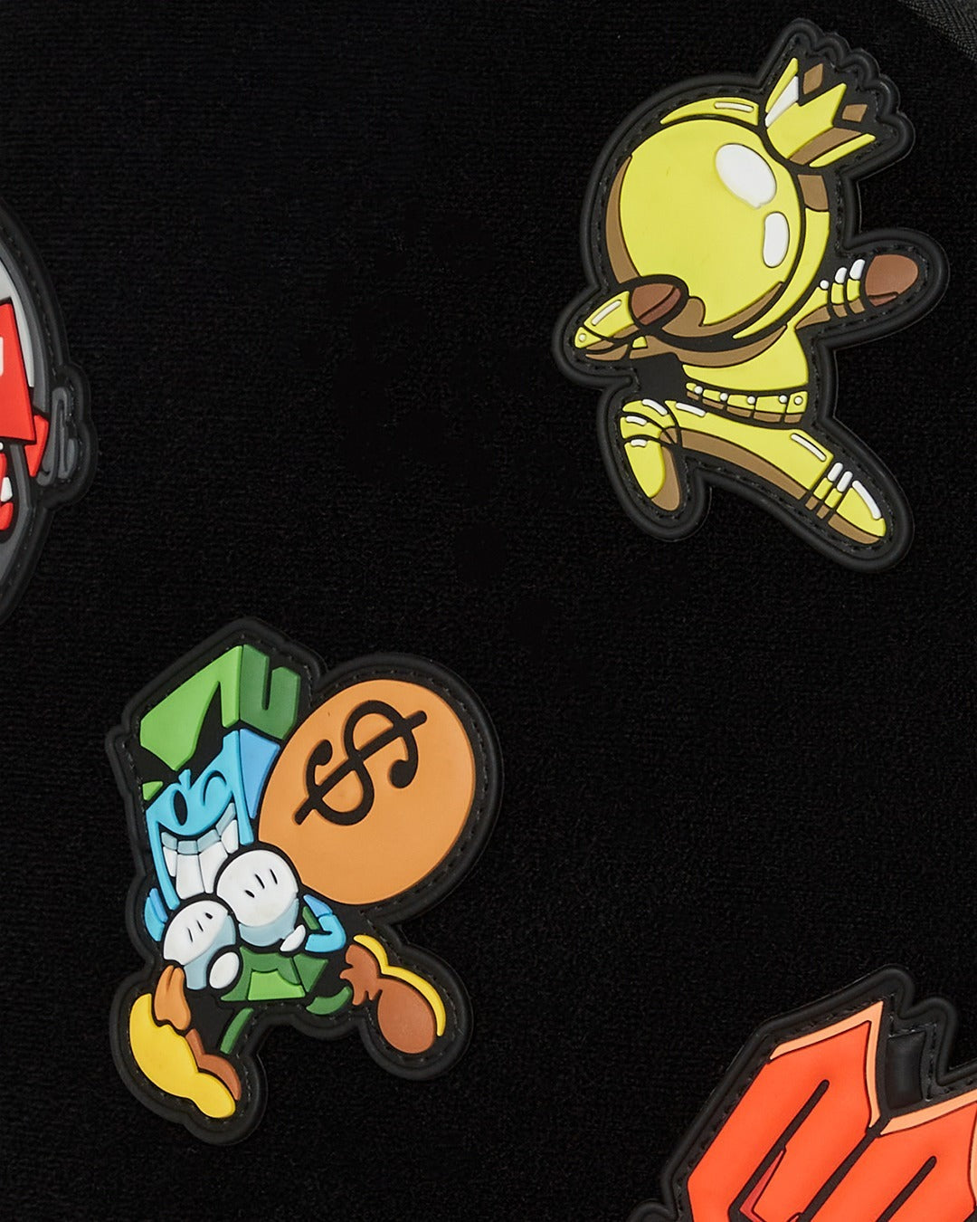 Sac à dos - ALL VELCRO SHARK GANG DLX-SPECIAL BACKPACK - SPRAYGROUND-Magna-Carta
