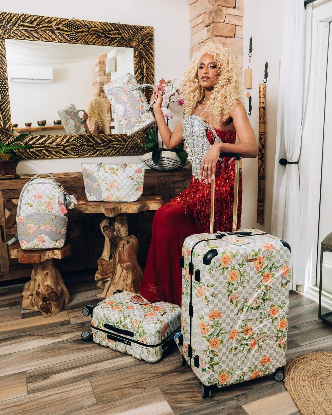 Sac à dos - Ai FLORAL DLXSF BACKPACK - SPRAYGROUND-Magna-Carta
