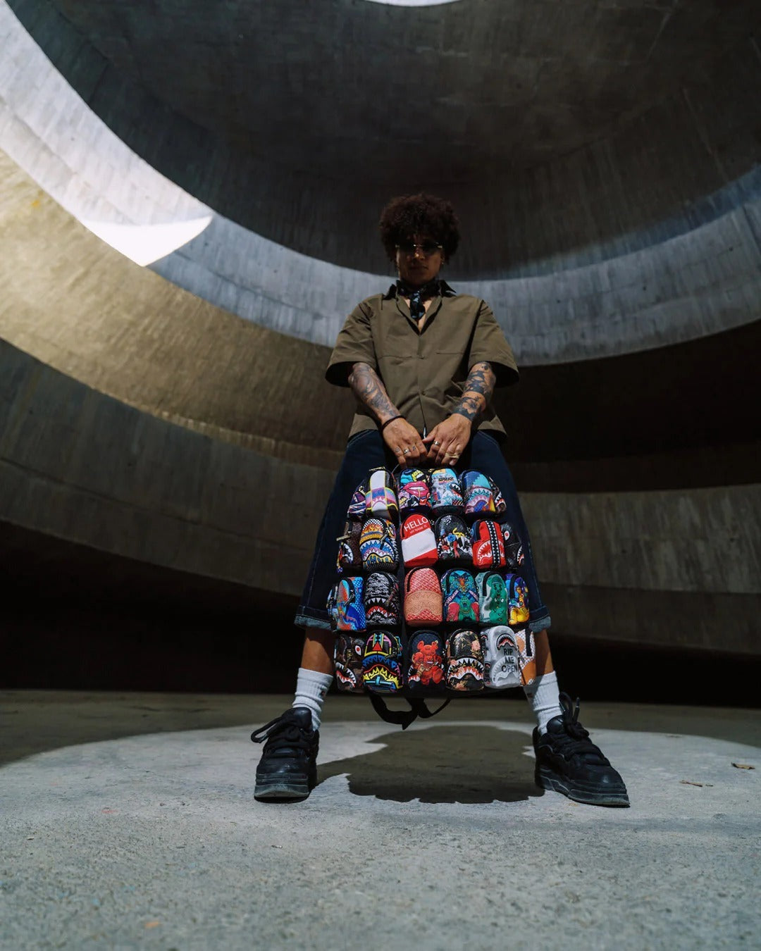 Sac à dos - BACKPACK OF MINI BACKPACKS DLX BACKPACK - SPRAYGROUND-Magna-Carta