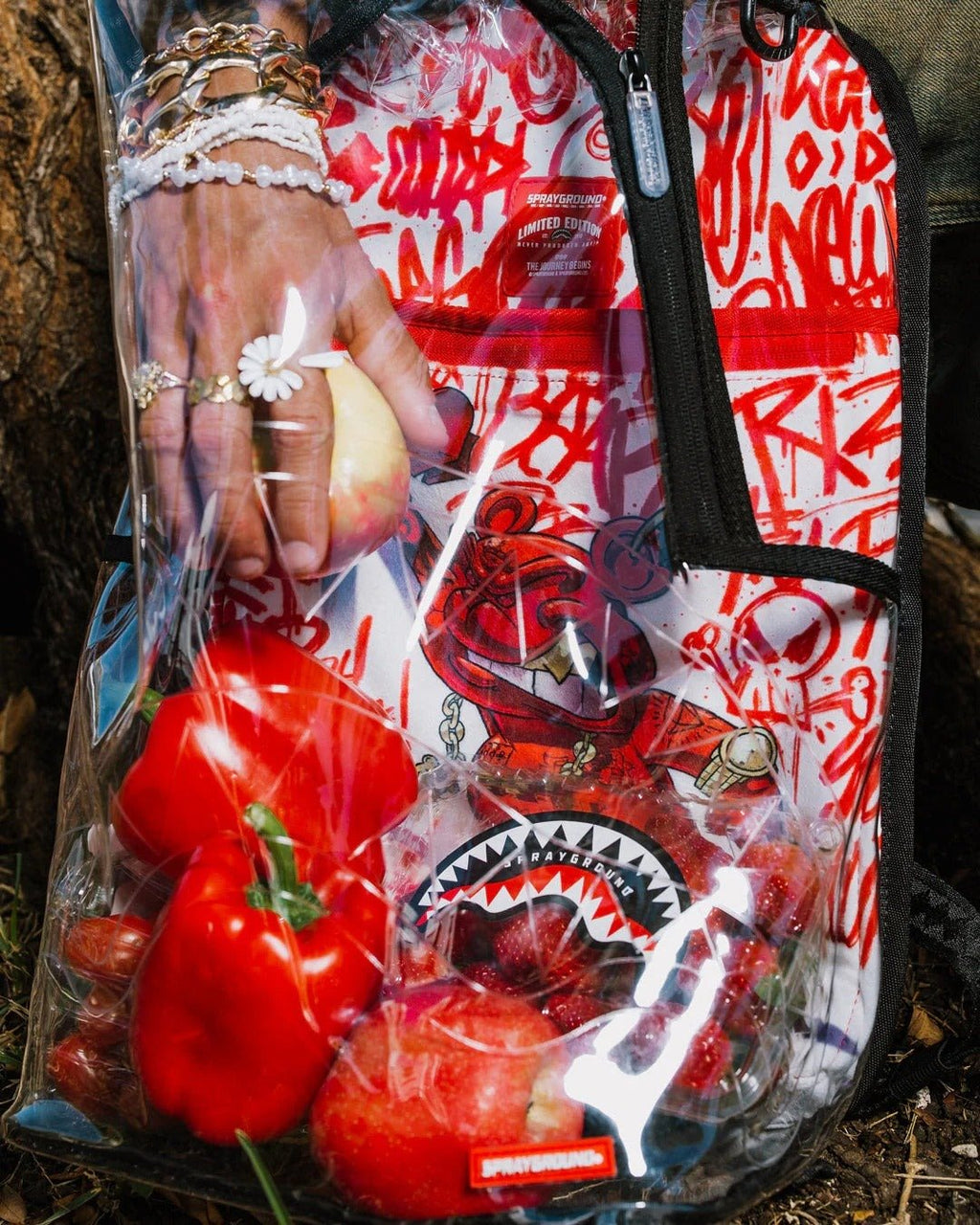 Sac à dos - BEAR GRILLS DLX CLEAR BACKPACK - SPRAYGROUND-Magna-Carta