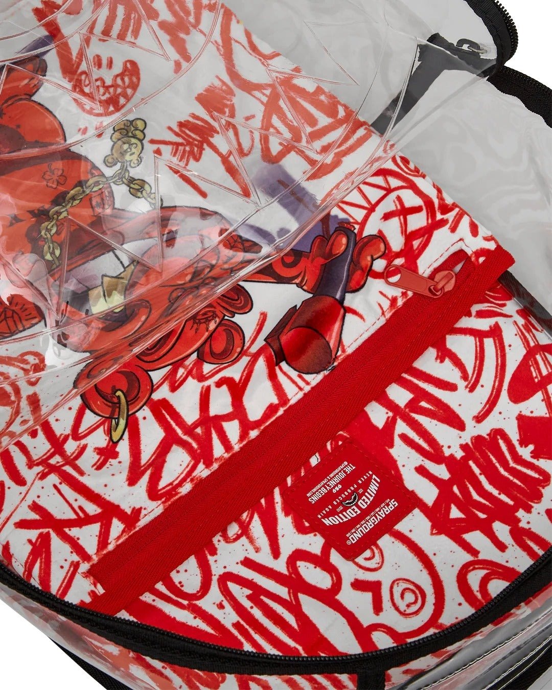 Sac à dos - BEAR GRILLS DLX CLEAR BACKPACK - SPRAYGROUND-Magna-Carta
