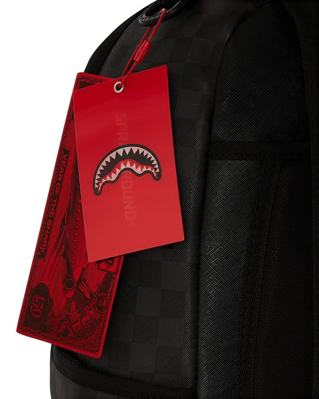 Sac à dos - BLACK CHENILLE SIP DLXSV BACKPACK - SPRAYGROUND-Magna-Carta