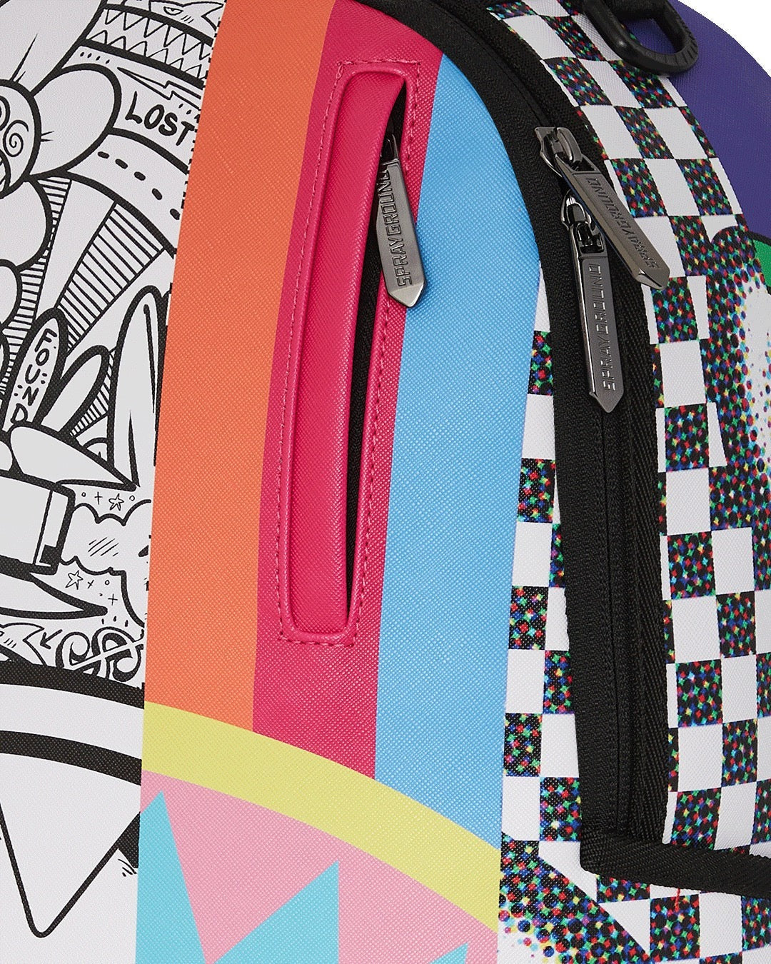Sac à dos - BLOCK PARTY DLXV BACKPACK - SPRAYGROUND-Magna-Carta