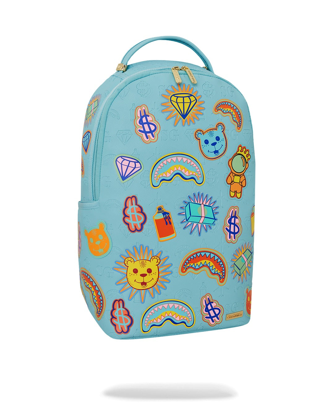 Sac à dos – BLUE LAGOON EMBOSSED DLXSV BACKPACK – SPRAYGROUND Image secondaire du produit