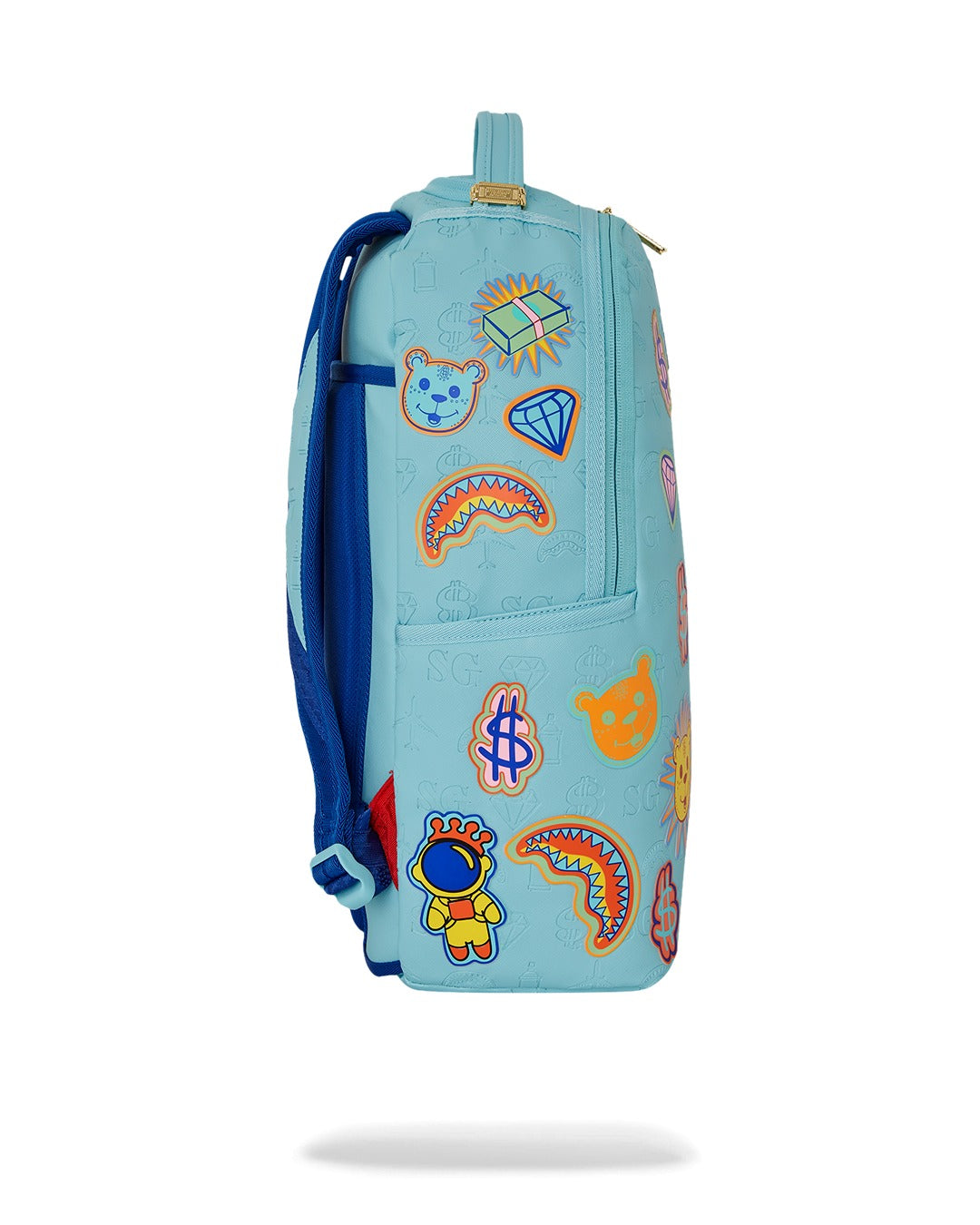 Sac à dos – BLUE LAGOON EMBOSSED DLXSV BACKPACK – SPRAYGROUND-Magna-Carta
