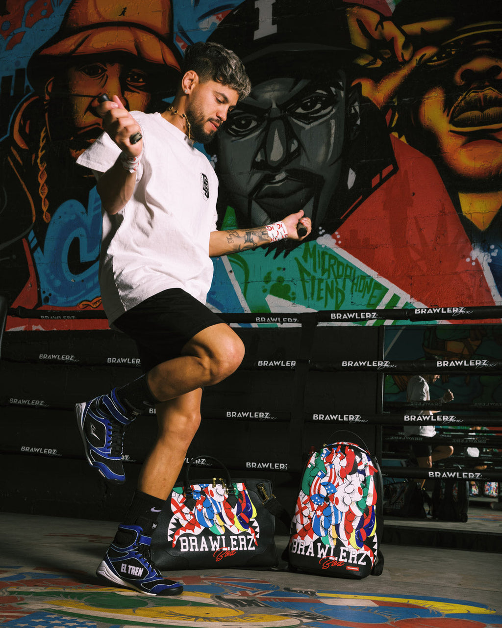 Sac à dos - BRAWLERZ BOXING BACKPACK - SPRAYGROUND-Magna-Carta