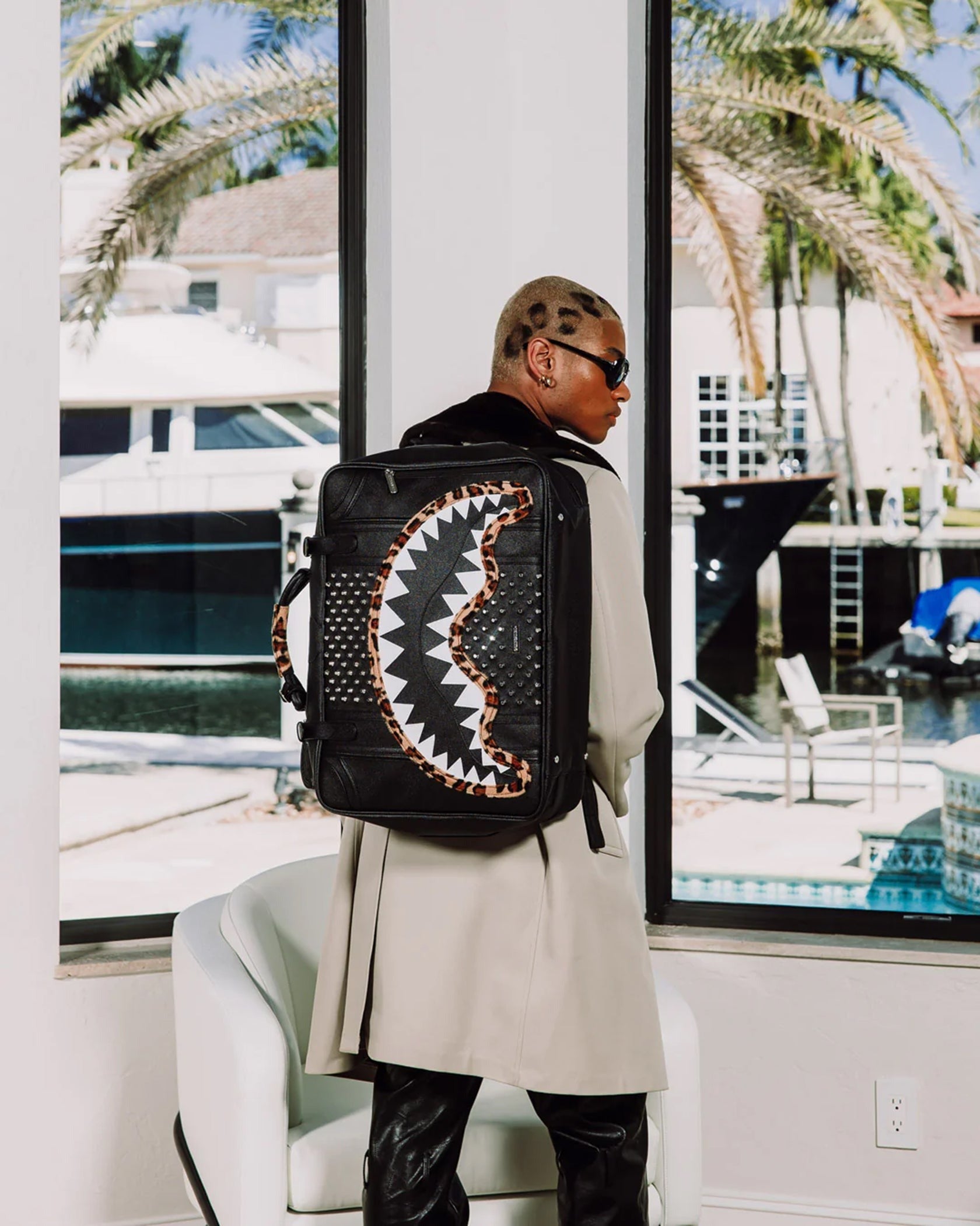 Sac à dos - CHEETAH PUNK HANDHELD CARRY-ON CONVERTIBLE BACKPACK - SPRAYGROUND-Magna-Carta