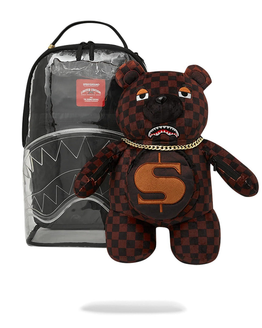 Sac à dos - CLEAR BEAR DLX BACKPACK - SPRAYGROUND-Magna-Carta