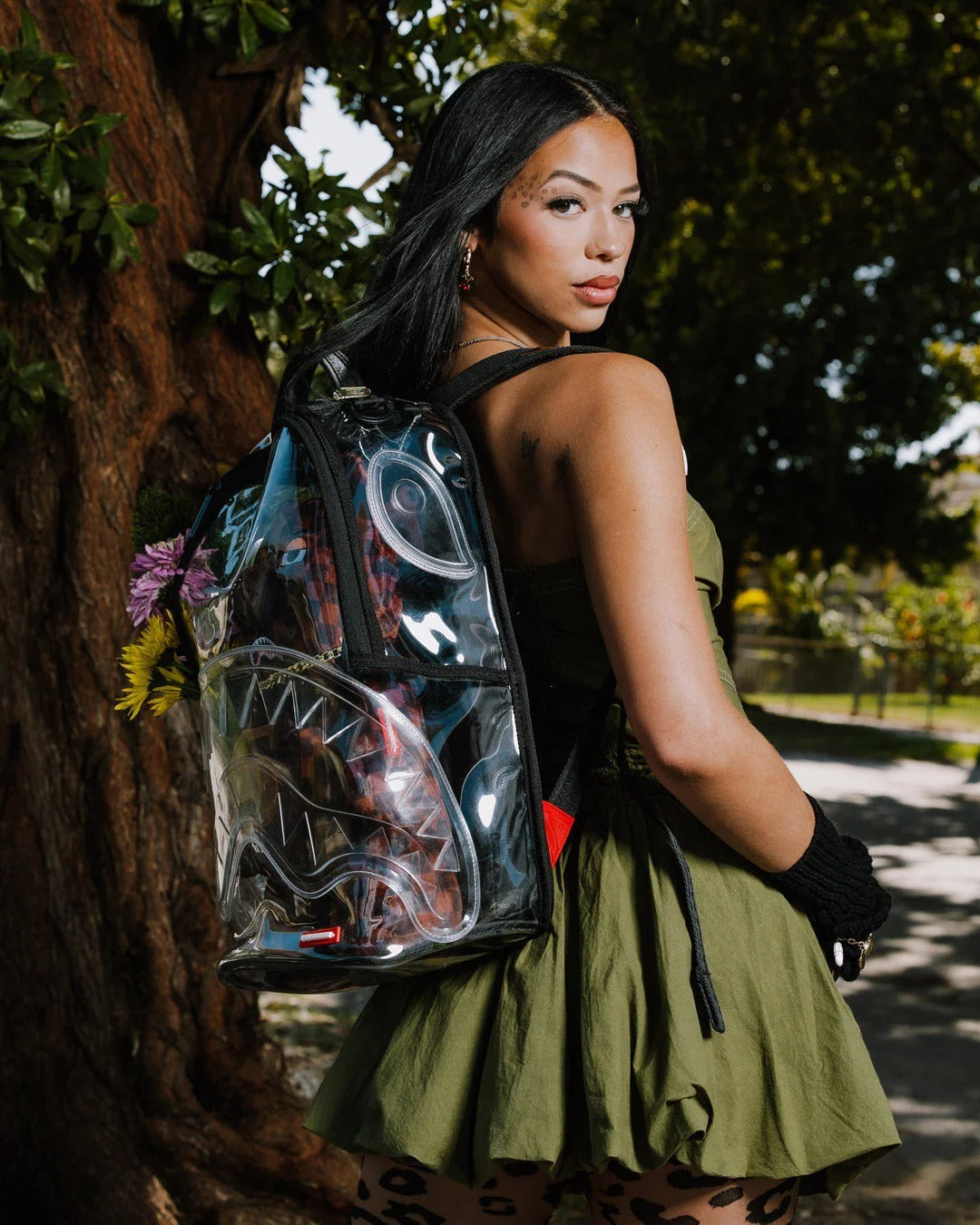Sac à dos - CLEAR BEAR DLX BACKPACK - SPRAYGROUND-Magna-Carta