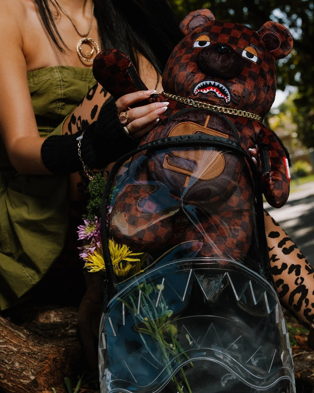 Sac à dos - CLEAR BEAR DLX BACKPACK - SPRAYGROUND-Magna-Carta