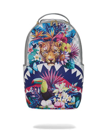 Sac à dos - CREAM FLOWERING JUNGLE SHARK DLXSV BACKPACK - SPRAYGROUND-Magna-Carta