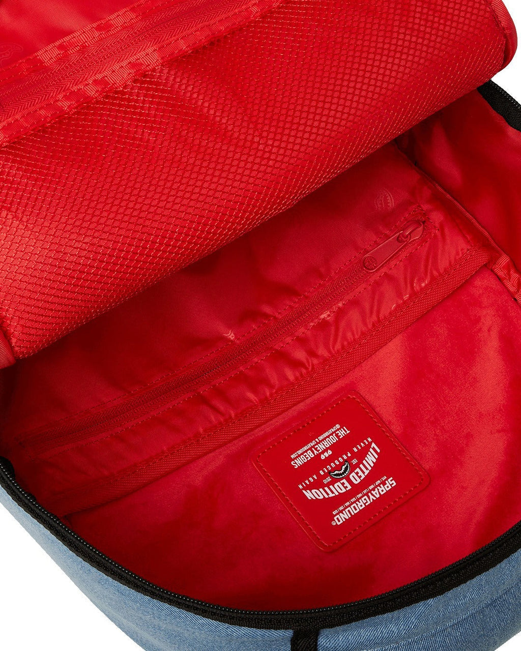 Sac à dos - DENIM SHARK BITE DLXSV BACKPACK - SPRAYGROUND-Magna-Carta