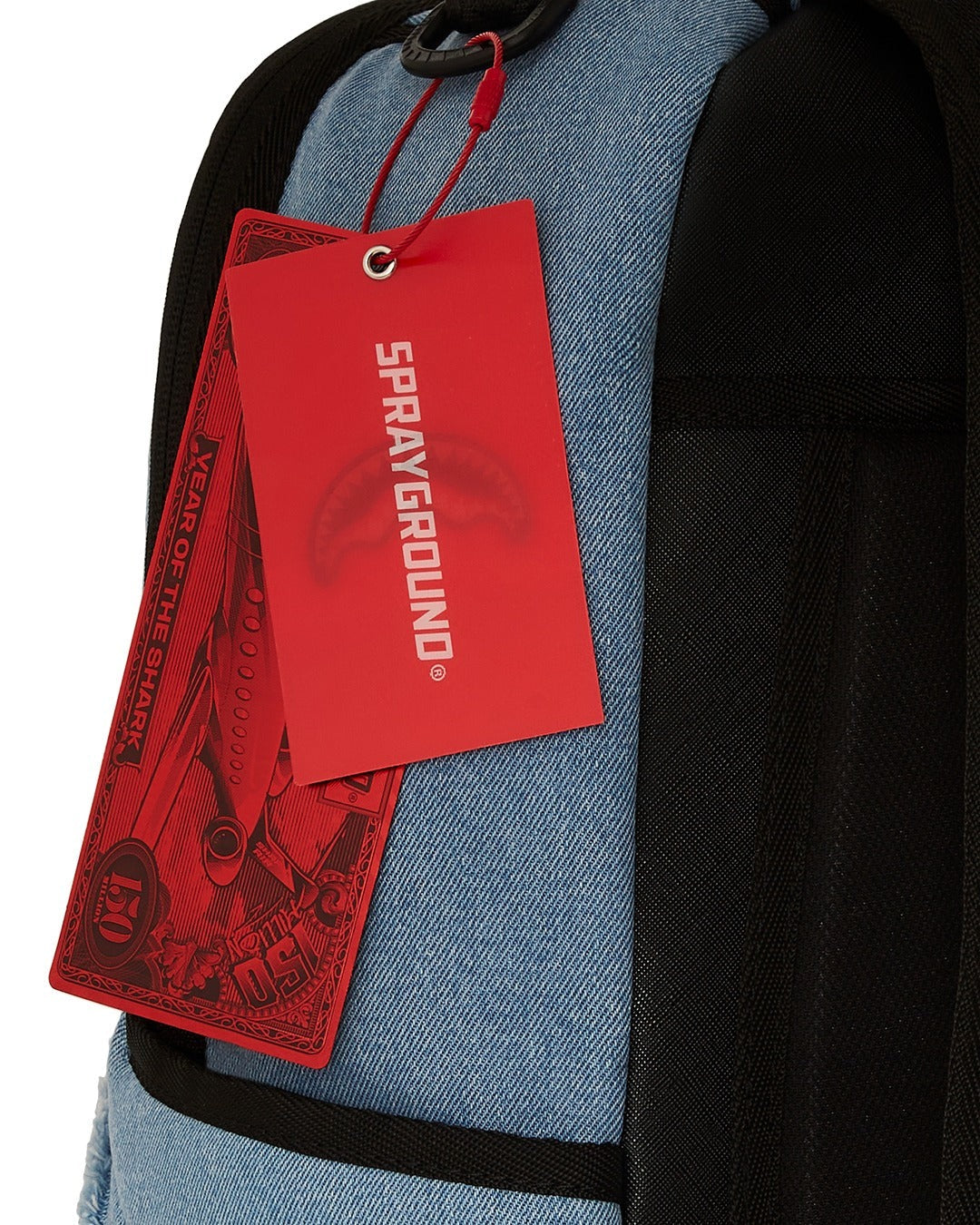 Sac à dos - DENIM SHARK BITE DLXSV BACKPACK - SPRAYGROUND-Magna-Carta