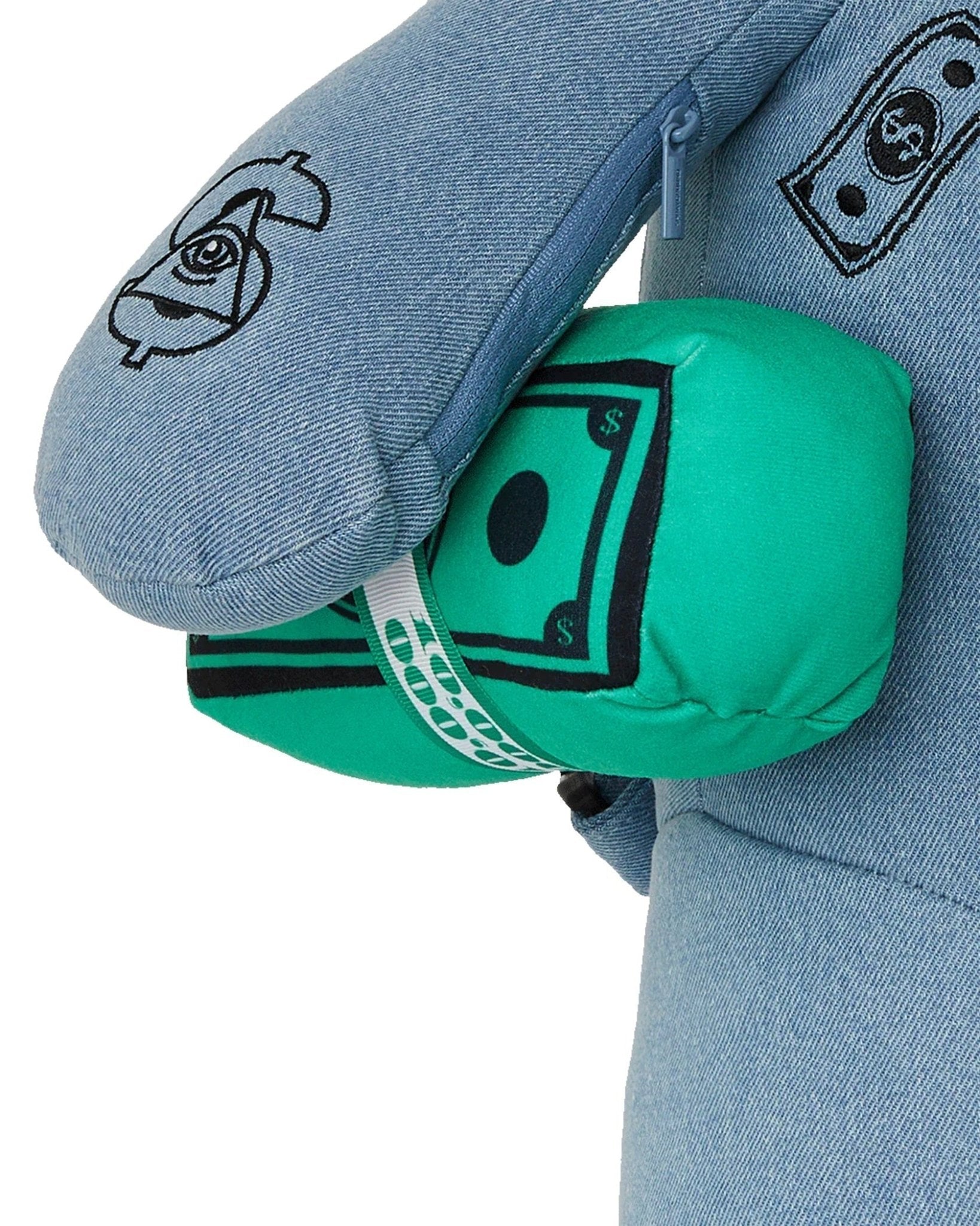 Sac à dos - DENIM SHARK MONEYBEAR TEDDY BEAR - SPRAYGROUND-Magna-Carta