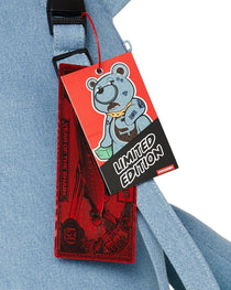 Sac à dos - DENIM SHARK MONEYBEAR TEDDY BEAR - SPRAYGROUND-Magna-Carta