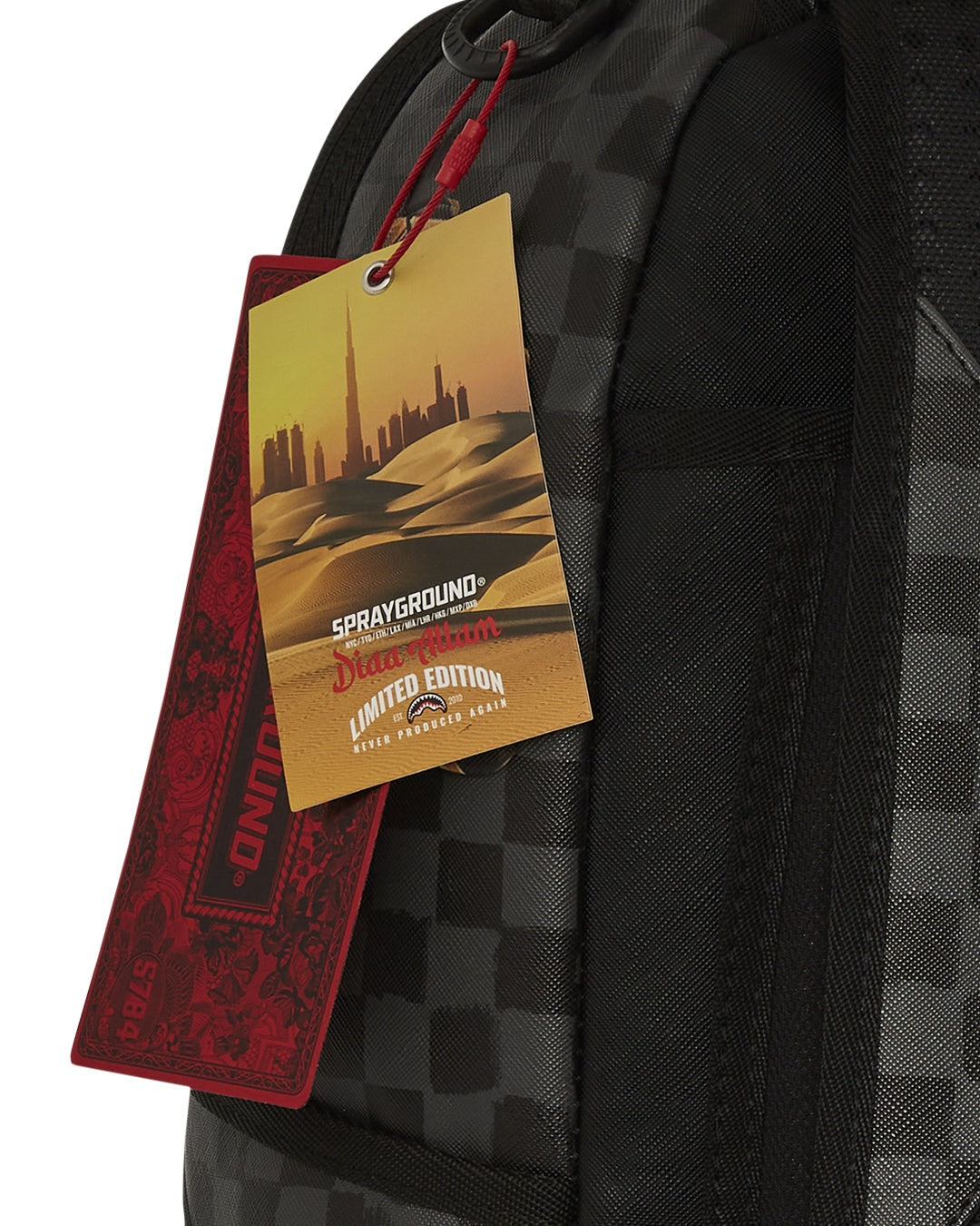 Sac à dos - DIAA ALAM 1A GREY BACKPACK - SPRAYGROUND-Magna-Carta