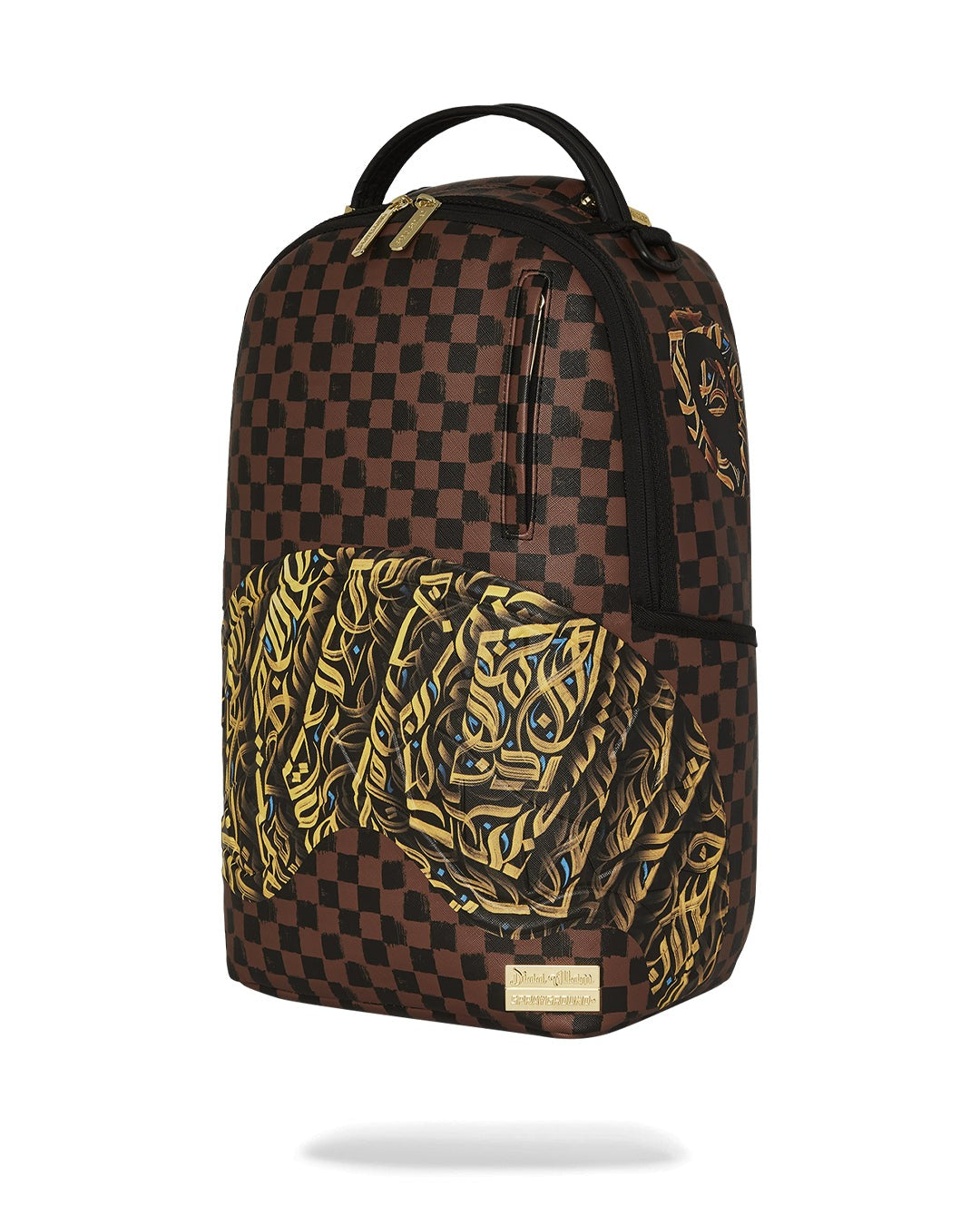 Sac à dos - DIAA ALAM 1B BROWN BACKPACK - SPRAYGROUND-Magna-Carta
