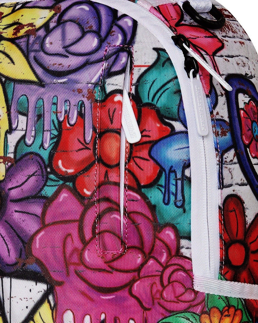 Sac à dos - DRIPPY GRAFFITI FLORAL DLXR BACKPACK - SPRAYGROUND-Magna-Carta