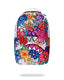 Sac à dos - DRIPPY GRAFFITI FLORAL DLXR BACKPACK - SPRAYGROUND-Magna-Carta