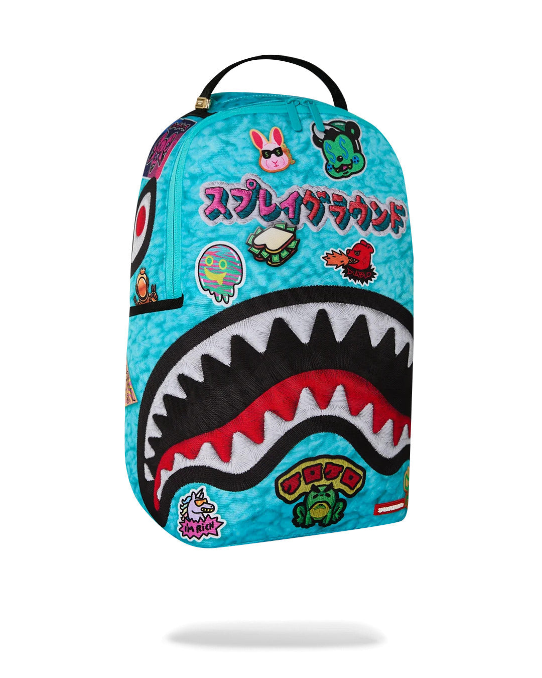 Sac à dos - EMBELLISHED FLEECE MONSTER BACKPACK - SPRAYGROUND-Magna-Carta