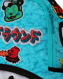 Sac à dos - EMBELLISHED FLEECE MONSTER BACKPACK - SPRAYGROUND-Magna-Carta