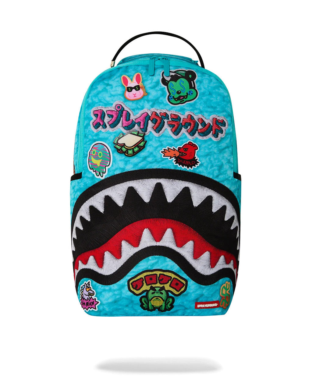 Sac à dos - EMBELLISHED FLEECE MONSTER BACKPACK - SPRAYGROUND-Magna-Carta