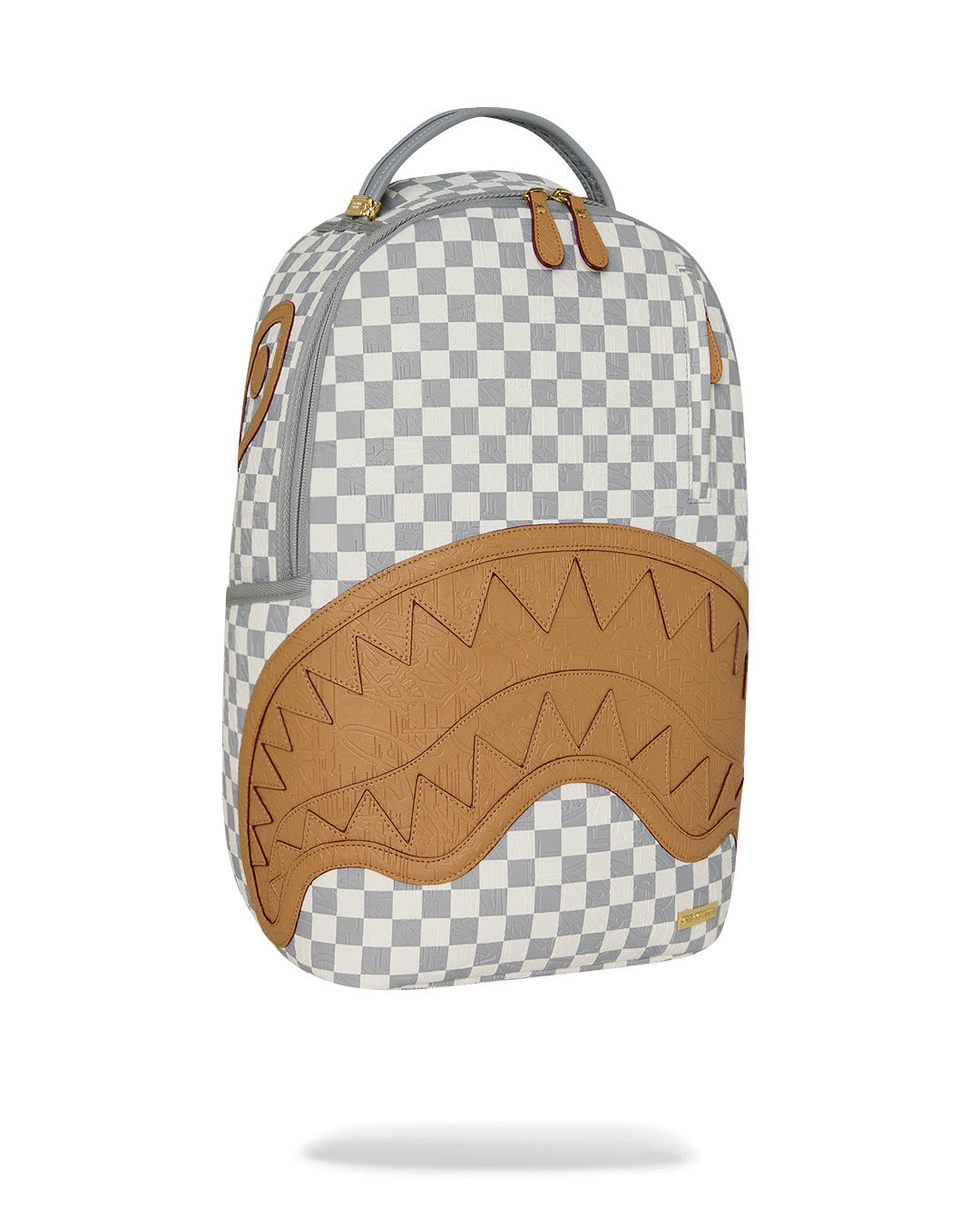 Sac à dos - EMBOSSED CREAM CHECK BACKPACK - SPRAYGROUND-Magna-Carta