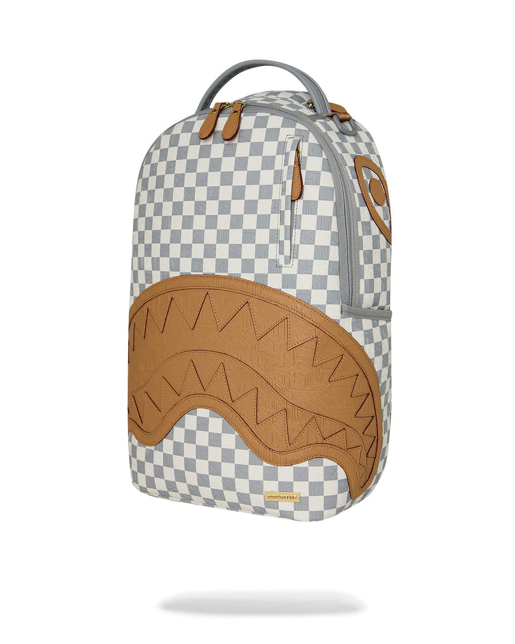 Sac à dos - EMBOSSED CREAM CHECK BACKPACK - SPRAYGROUND-Magna-Carta