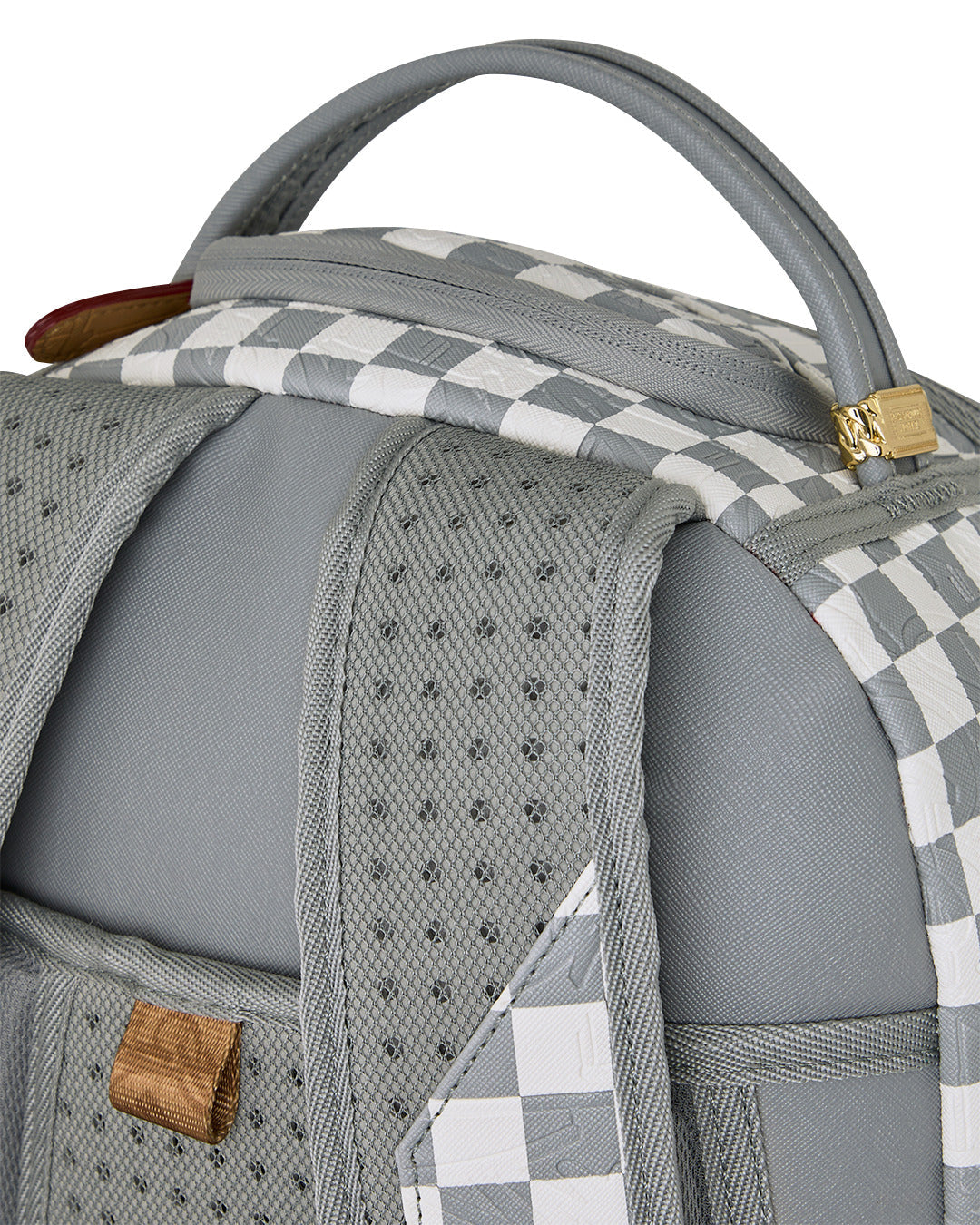 Sac à dos - EMBOSSED CREAM CHECK BACKPACK - SPRAYGROUND-Magna-Carta