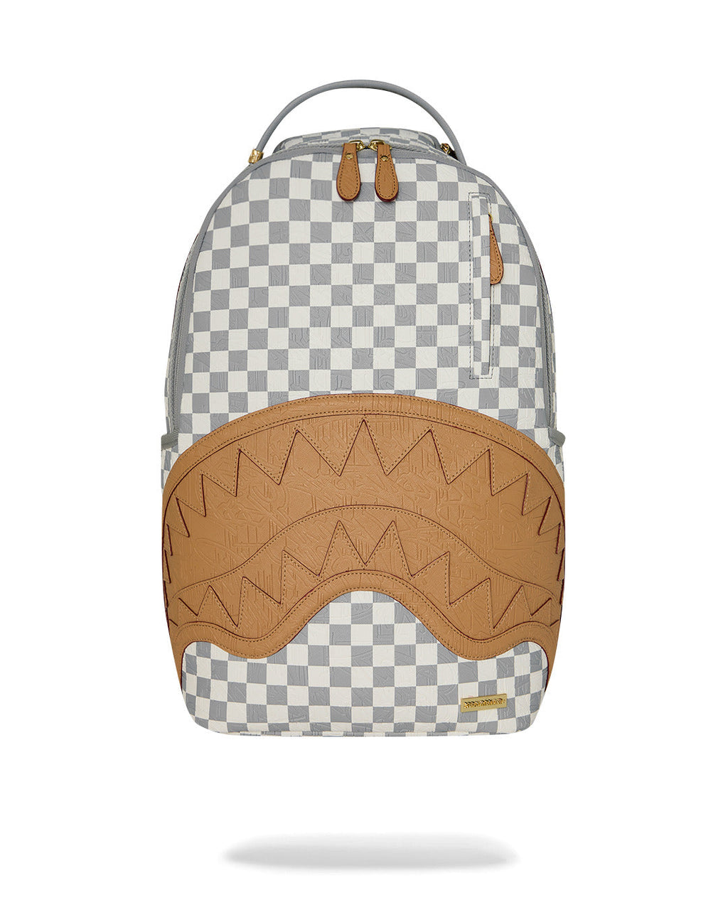 Sac à dos - EMBOSSED CREAM CHECK BACKPACK - SPRAYGROUND-Magna-Carta