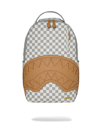 Sac à dos - EMBOSSED CREAM CHECK BACKPACK - SPRAYGROUND-Magna-Carta