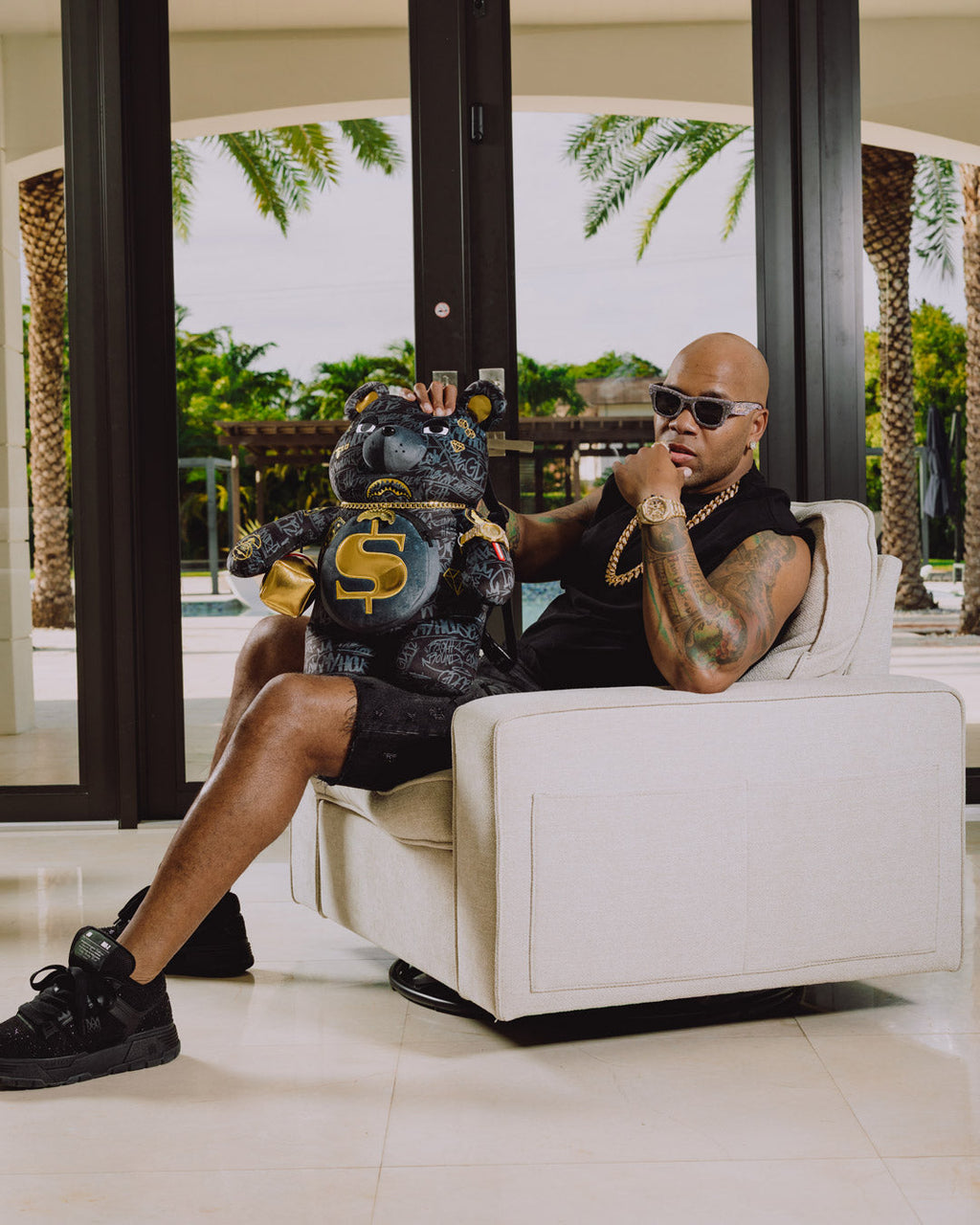 Sac à dos - FLO RIDA MONEYBEAR - SPRAYGROUND-Magna-Carta