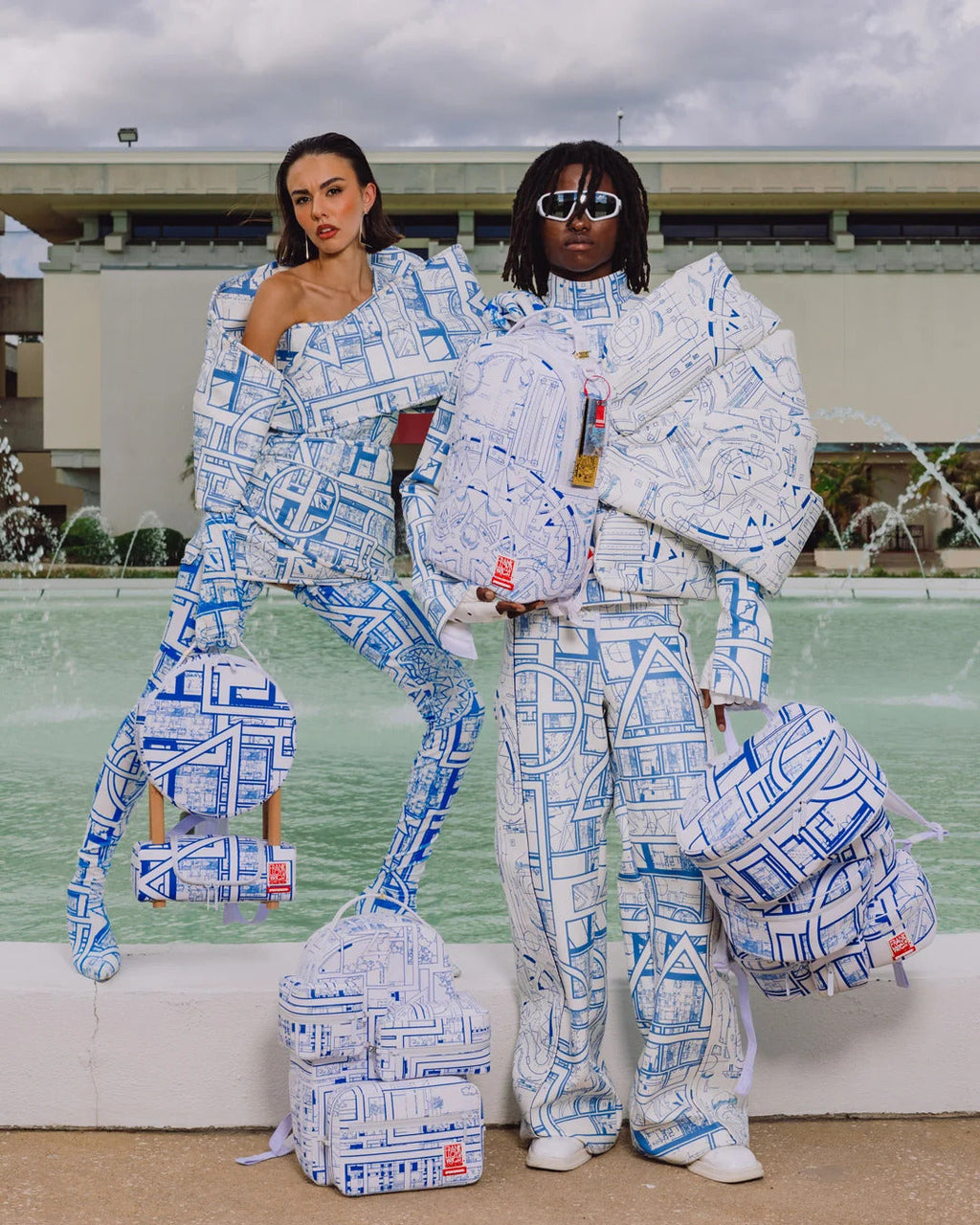Sac à dos - FRANK LLOYD WRIGHT-2 - SPRAYGROUND-Magna-Carta