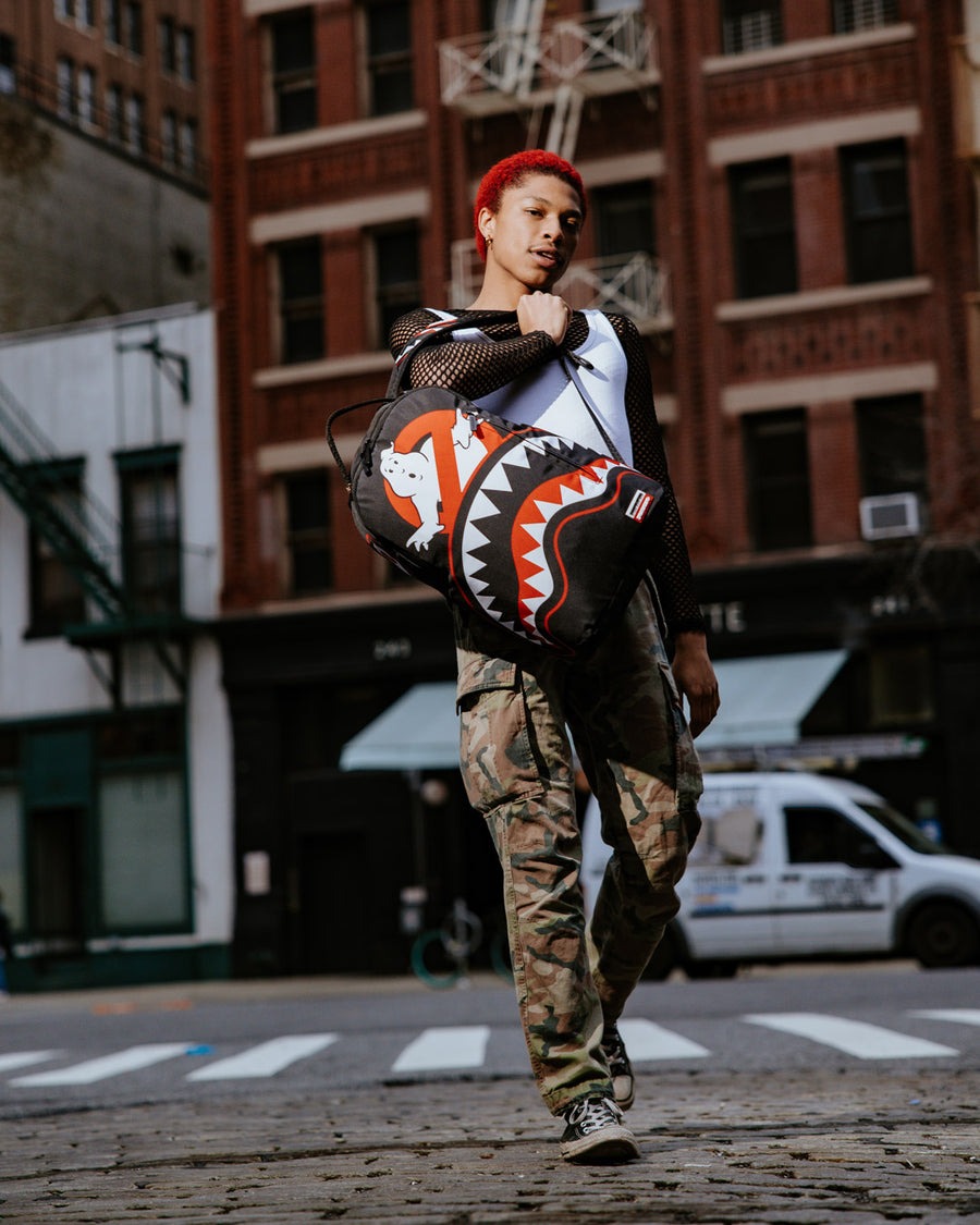 Sac à dos - GHOSTBUSTERS LOGO AND SHARK MOUTH Noir - SPRAYGROUND-Magna-Carta