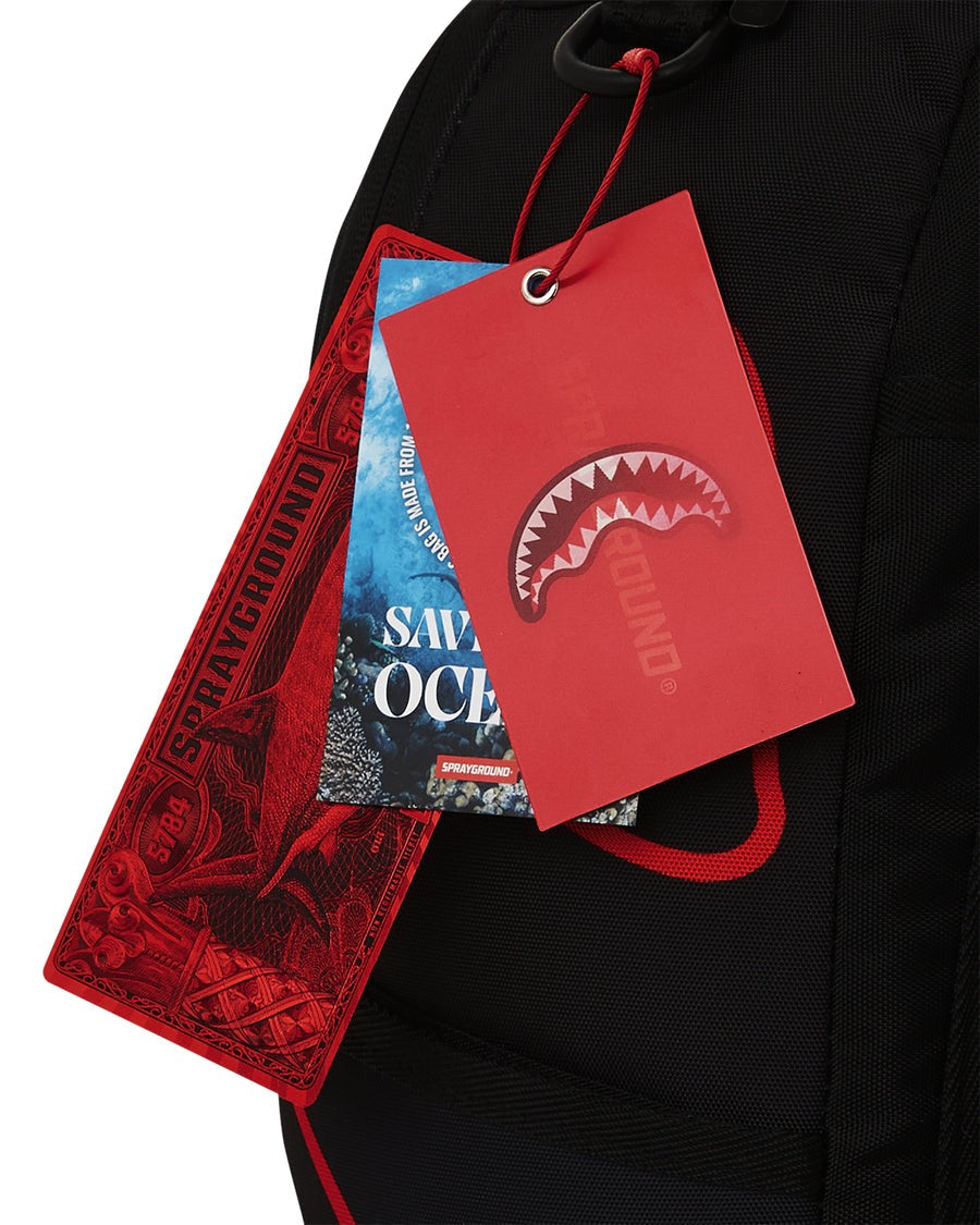 Sac à dos - GHOSTBUSTERS LOGO AND SHARK MOUTH Noir - SPRAYGROUND-Magna-Carta